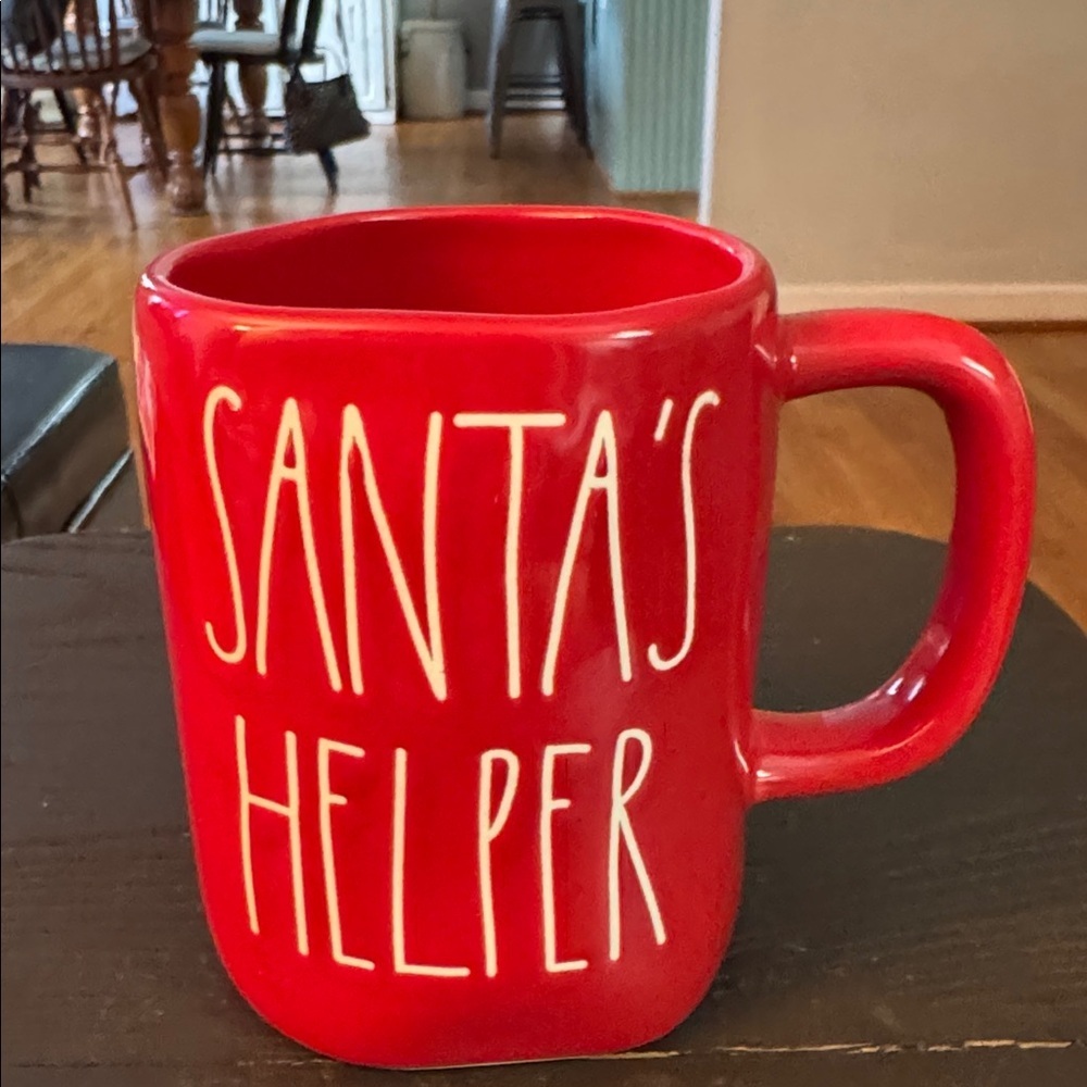Rae Dunn Santa’s Helper Mug